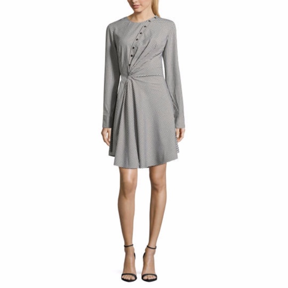Project Runway Gingham Shirt Dress 